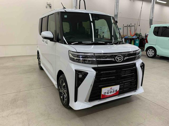 タントカスタムＸ　２ＷＤ両側電動スライドドア・ＬＥＤヘッドライト・オートライト・オートマチックハイビーム・プッシュスタートボタン・アイドリングストップ・シートヒーター・電動パーキングブレーキ・スマートアシスト（群馬県）の中古車