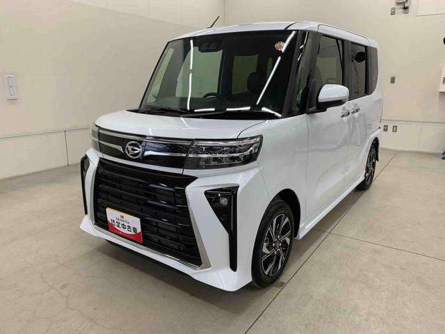 タントカスタムＸ　２ＷＤ両側電動スライドドア・ＬＥＤヘッドライト・オートライト・オートマチックハイビーム・プッシュスタートボタン・アイドリングストップ・シートヒーター・電動パーキングブレーキ・スマートアシスト（群馬県）の中古車