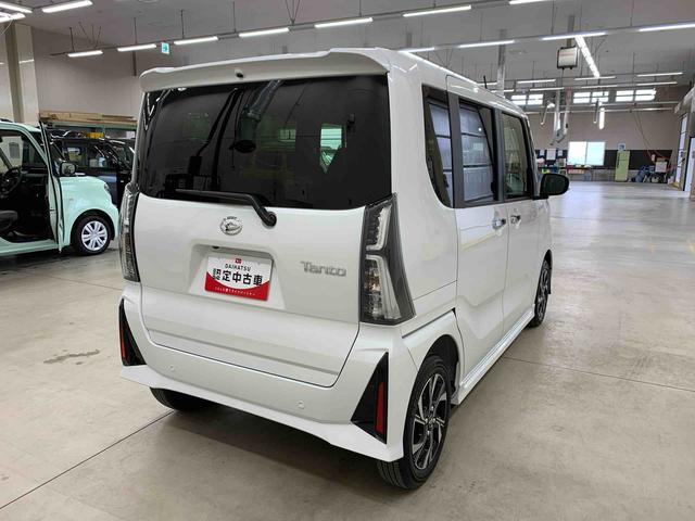 タントカスタムＸ　２ＷＤ両側電動スライドドア・ＬＥＤヘッドライト・オートライト・オートマチックハイビーム・プッシュスタートボタン・アイドリングストップ・シートヒーター・電動パーキングブレーキ・スマートアシスト（群馬県）の中古車