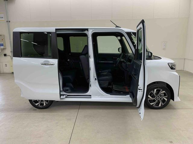 タントカスタムＸ　２ＷＤ両側電動スライドドア・ＬＥＤヘッドライト・オートライト・オートマチックハイビーム・プッシュスタートボタン・アイドリングストップ・シートヒーター・電動パーキングブレーキ・スマートアシスト（群馬県）の中古車