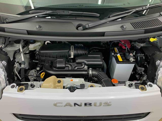 ムーヴキャンバスストライプスＧ　２ＷＤ両側電動スライドドア・ＬＥＤヘッドライト・オートライト・オートマチックハイビーム・プッシュスタートボタン・アイドリングストップ・シートヒーター・電動パーキングブレーキ・スマートアシスト（群馬県）の中古車