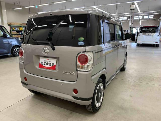 ムーヴキャンバスＧブラックアクセントＶＳ　ＳＡIII　２ＷＤ両側電動スライドドア・ナビ・ＥＴＣ・ＬＥＤヘッドライト・オートライト・オートマチックハイビーム・プッシュスタートボタン・アイドリングストップ・シートヒーター・スマートアシストＩＩＩ（群馬県）の中古車