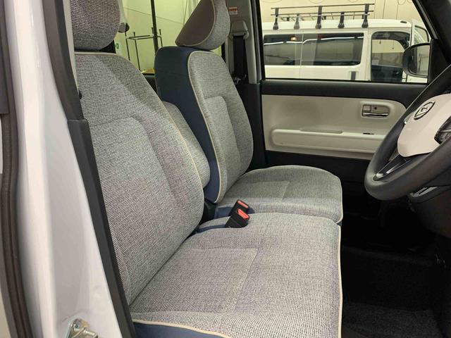 ムーヴキャンバスストライプスＧ　２ＷＤ両側電動スライドドア・ＬＥＤヘッドライト・バックカメラ・シートヒーター・スマートアシスト・アイドリングストップ・プッシュボタンスタート・オートライト・オートマチックハイビーム・オートエアコン（群馬県）の中古車