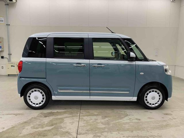 ムーヴキャンバスストライプスＧ　２ＷＤ両側電動スライドドア・ＬＥＤヘッドライト・バックカメラ・シートヒーター・スマートアシスト・アイドリングストップ・プッシュボタンスタート・オートライト・オートマチックハイビーム・オートエアコン（群馬県）の中古車