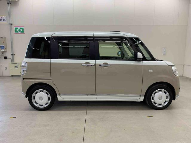 ムーヴキャンバスGメイクアップ SAIII 2WD両側電動スライドドア・LEDヘッドライト・オートライト・オートマチックハイビーム・プッシュボタンスタート・アイドリングストップ・電動格納式ドアミラー・バックカメラ・スマートアシストIII(群馬県)の中古車
