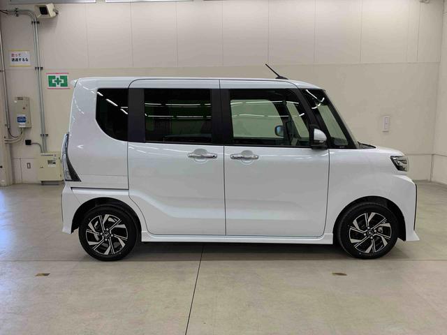 タントカスタムX 2WD両側電動スライドドア・LEDヘッドライト・9インチディスプレイオーディオ・バックカメラ・シートヒーター・スマートアシスト・アイドリングストップ・プッシュボタンスタート・オートライト(群馬県)の中古車