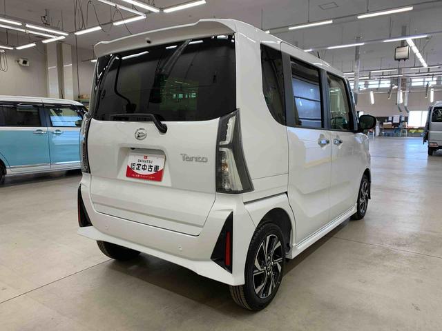 タントカスタムX 2WD両側電動スライドドア・LEDヘッドライト・9インチディスプレイオーディオ・バックカメラ・シートヒーター・スマートアシスト・アイドリングストップ・プッシュボタンスタート・オートライト(群馬県)の中古車