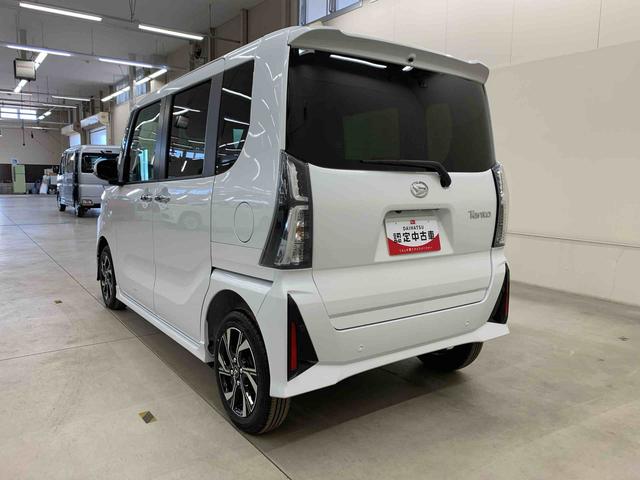 タントカスタムX 2WD両側電動スライドドア・LEDヘッドライト・9インチディスプレイオーディオ・バックカメラ・シートヒーター・スマートアシスト・アイドリングストップ・プッシュボタンスタート・オートライト(群馬県)の中古車