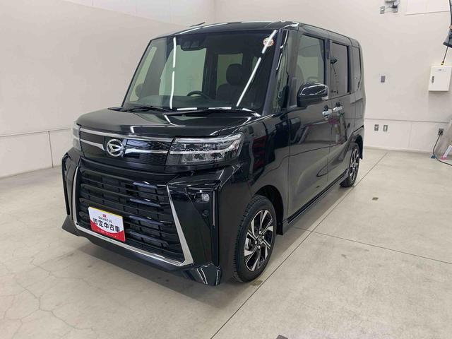 タントカスタムX 2WD両側電動スライドドア・LEDヘッドライト・オートライト・オートマチックハイビーム・プッシュボタンスタート・アイドリングストップ・オートエアコン・バックカメラ・スマートアシスト・電動パーキングブレーキ(群馬県)の中古車
