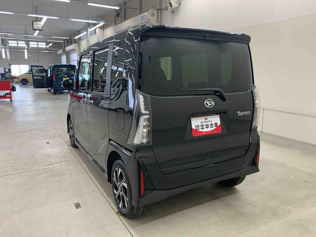 タントカスタムX 2WD両側電動スライドドア・LEDヘッドライト・オートライト・オートマチックハイビーム・プッシュボタンスタート・アイドリングストップ・オートエアコン・バックカメラ・スマートアシスト・電動パーキングブレーキ(群馬県)の中古車