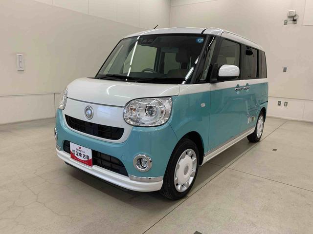 ムーヴキャンバスGメイクアップ SAIII 2WDLEDヘッドライト オートライト オートエアコン プッシュボタンスタート キーフリー 両側電動スライドドア スマートアシストIII バックカメラ 助手席エアバック 純正マット 電動格納ドアミラー(群馬県)の中古車