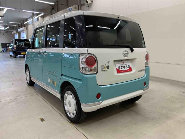 ムーヴキャンバスGメイクアップ SAIII 2WDLEDヘッドライト オートライト オートエアコン プッシュボタンスタート キーフリー 両側電動スライドドア スマートアシストIII バックカメラ 助手席エアバック 純正マット 電動格納ドアミラー(群馬県)の中古車