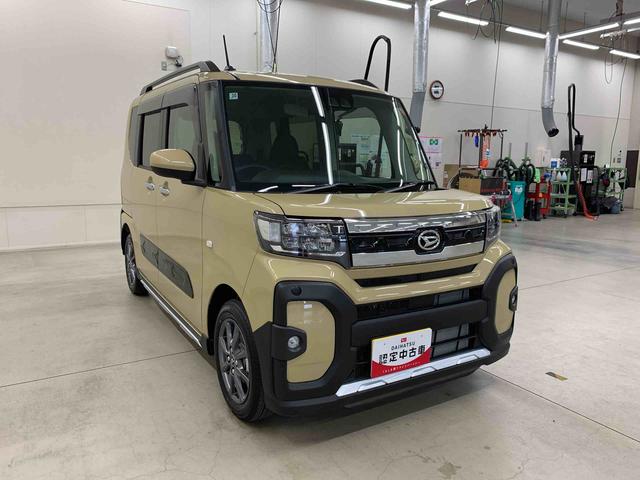 タントファンクロスリミテッド 2WD元当社試乗車 両側電動スライドドア キーフリー プッシュボタンスタート LEDヘッドライト オートライト シートヒーター 電動パーキングブレーキ バックカメラ スマートアシスト(群馬県)の中古車