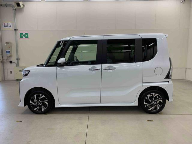 タントカスタムX 2WD両側電動スライドドア プッシュボタンスタート キーフリー 電動パーキングブレーキ 運転席助手席シートヒーター LEDヘッドライト オートライト バックカメラ オートエアコン スマートアシスト(群馬県)の中古車