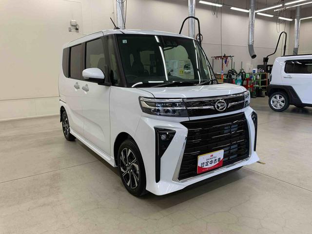 タントカスタムX 2WD両側電動スライドドア プッシュボタンスタート キーフリー 電動パーキングブレーキ 運転席助手席シートヒーター LEDヘッドライト オートライト バックカメラ オートエアコン スマートアシスト(群馬県)の中古車