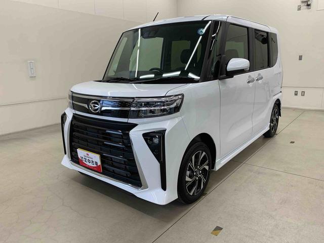 タントカスタムX 2WD両側電動スライドドア プッシュボタンスタート キーフリー 電動パーキングブレーキ 運転席助手席シートヒーター LEDヘッドライト オートライト バックカメラ オートエアコン スマートアシスト(群馬県)の中古車