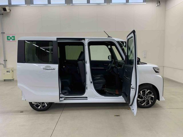 タントカスタムX 2WD両側電動スライドドア プッシュボタンスタート キーフリー 電動パーキングブレーキ 運転席助手席シートヒーター LEDヘッドライト オートライト バックカメラ オートエアコン スマートアシスト(群馬県)の中古車
