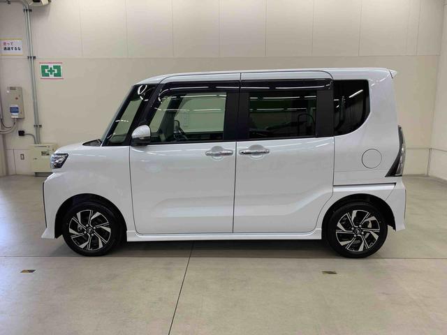 タントカスタムXリミテッド 2WD 走行2393キロ ETC9インチディスプレイオーディオ シートヒーター スマートアシスト 電動パーキングブレーキ LEDヘッドライト キーフリー バックカメラ オートライト プッシュボタンスタート アイドリングストップ(群馬県)の中古車