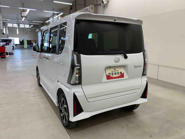 タントカスタムＸ　２ＷＤ両側電動スライドドア・ＬＥＤヘッドライト・バックカメラ・シートヒーター・スマートアシスト・アイドリングストップ（群馬県）の中古車