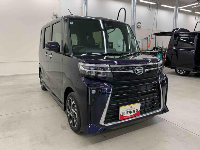 タントカスタムＸ　２ＷＤ両側電動スライドドア・ＬＥＤヘッドライト・バックカメラ・シートヒーター・スマートアシスト・アイドリングストップ・プッシュボタンスタート（群馬県）の中古車