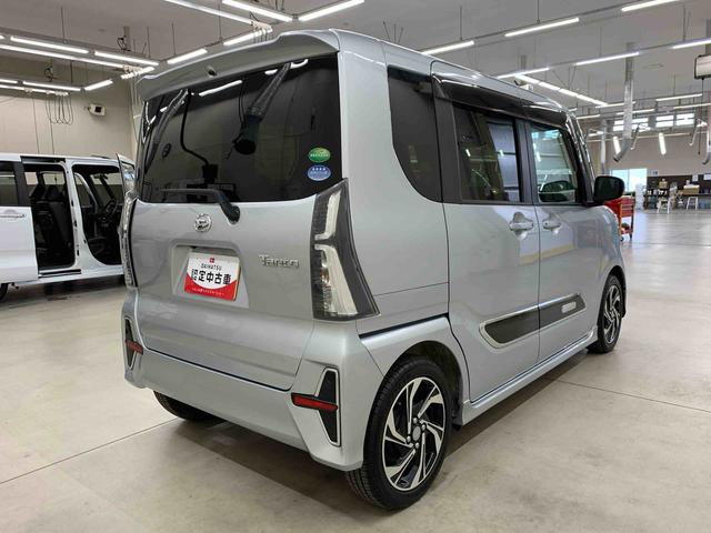 タントカスタムＲＳスタイルセレクション　２ＷＤ両側電動スライドドア・ＬＥＤヘッドライト・ナビ・ドラレコ・パノラマモニター・ＥＴＣ・シートヒーター・スマートアシスト・アイドリングストップ・プッシュボタンスタート・オートライト・オートハイビーム（群馬県）の中古車