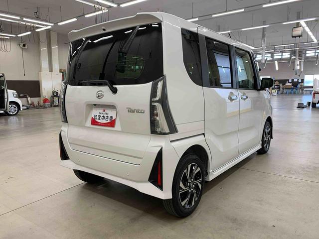 タントカスタムＸ　２ＷＤ両側電動スライドドア・ＬＥＤヘッドライト・バックカメラ・シートヒーター・スマートアシスト・アイドリングストップ・プッシュボタンスタート・オートライト・オートマチックハイビーム・オートエアコン（群馬県）の中古車
