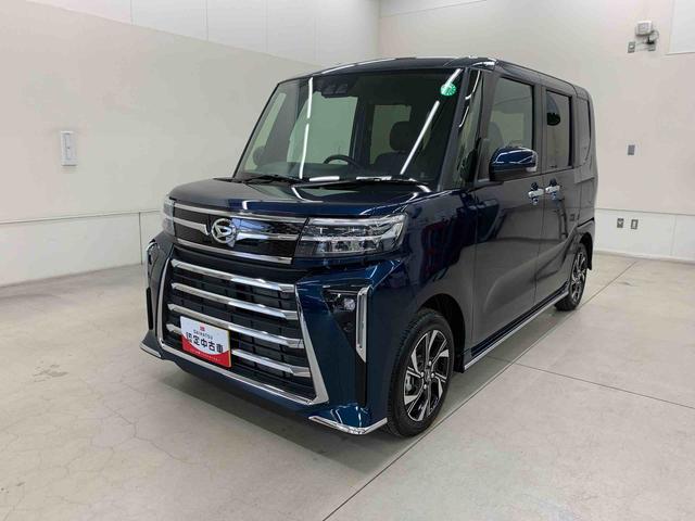 タントカスタムX 2WD両側電動スライドドア・LEDヘッドライト・ナビ・バックカメラ・シートヒーター・スマートアシスト・アイドリングストップ・プッシュボタンスタート・オートライト・オートマチックハイビーム・オートエアコン(群馬県)の中古車