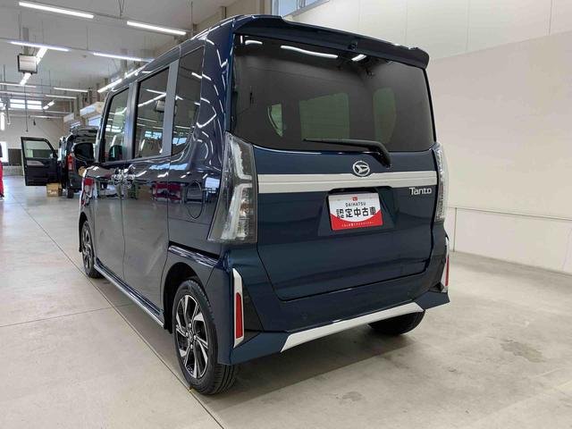 タントカスタムX 2WD両側電動スライドドア・LEDヘッドライト・ナビ・バックカメラ・シートヒーター・スマートアシスト・アイドリングストップ・プッシュボタンスタート・オートライト・オートマチックハイビーム・オートエアコン(群馬県)の中古車