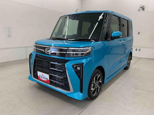 タントカスタムＸ　２ＷＤ両側電動スライドドア・ＬＥＤヘッドライト・オートライト・オートマチックハイビーム・プッシュスタートボタン・アイドリングストップ・シートヒーター・電動格納式ドアミラー・スマートアシスト（群馬県）の中古車