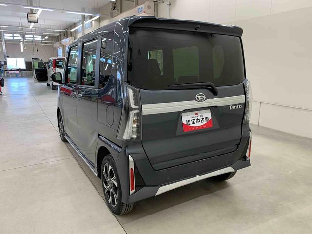 タントカスタムX 2WD両側電動スライドドア・LEDヘッドライト・ナビ・バックカメラ・シートヒーター・スマートアシスト・アイドリングストップ・プッシュボタンスタート・オートライト・オートマチックハイビーム・オートエアコン(群馬県)の中古車