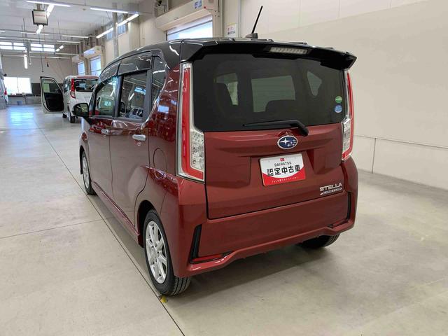 ステラカスタムＲ　２ＷＤＬＥＤヘッドライト・プッシュスタートボタン・アイドリングストップ・オートエアコン・ベンチシート・電動格納式ドアミラー（群馬県）の中古車