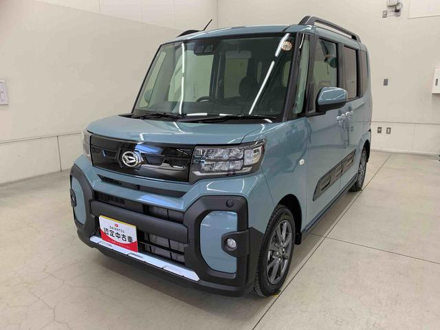 タントファンクロス 2WD両側電動スライドドア・LEDヘッドライト・オートライト・オートマチックハイビーム・プッシュスタートボタン・アイドリングストップ・シートヒーター・電動パーキングブレーキ・スマートアシスト(群馬県)の中古車