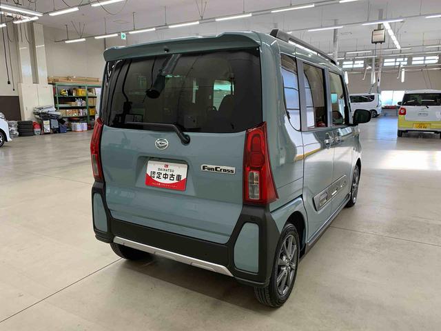タントファンクロス 2WD両側電動スライドドア・LEDヘッドライト・オートライト・オートマチックハイビーム・プッシュスタートボタン・アイドリングストップ・シートヒーター・電動パーキングブレーキ・スマートアシスト(群馬県)の中古車