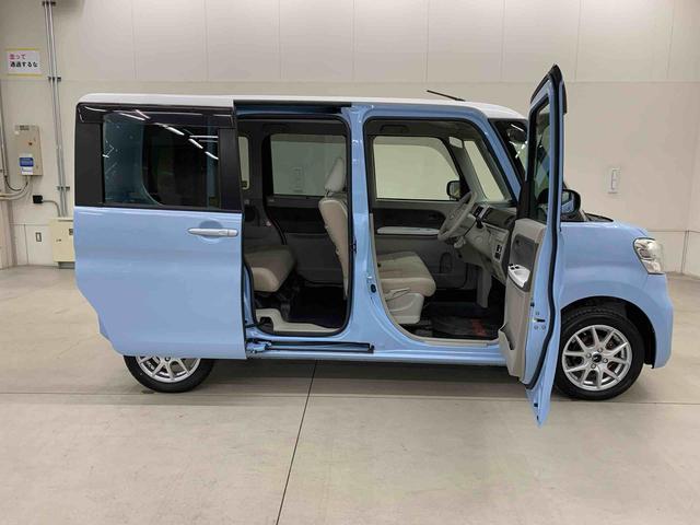 タントＸ　ホワイトアクセントＳＡIII　２ＷＤ片側電動スライドドア・ＬＥＤヘッドライト・オートライト・オートマチックハイビーム・プッシュスタートボタン・アイドリングストップ・シートヒーター・電動格納式ドアミラー・スマートアシストＩＩＩ（群馬県）の中古車