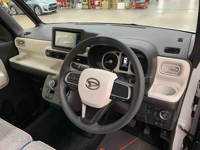 ムーヴキャンバスストライプスＧ　２ＷＤ両側電動スライドドア・ナビ・ドラレコ・ＬＥＤヘッドライト・バックカメラ・シートヒーター・スマートアシスト・アイドリングストップ・プッシュボタンスタート・オートライト・オートマチックハイビーム（群馬県）の中古車