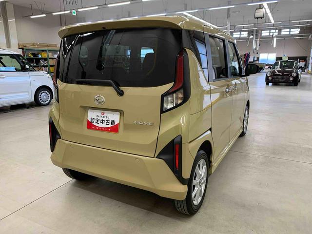 ムーヴＧ　２ＷＤ片側電動スライドドア・ＬＥＤヘッドライト・オートライト・オートマチックハイビーム・プッシュスタートボタン・アイドリングストップ・オートエアコン・電動パーキングブレーキ・スマートアシスト（群馬県）の中古車