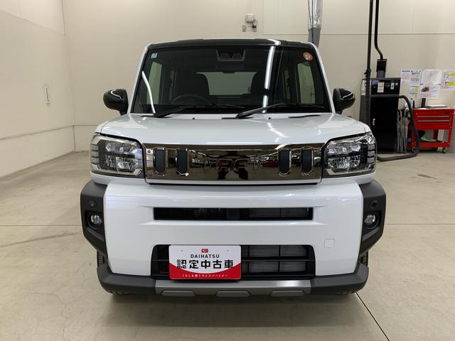 タフトG ダーククロムベンチャー 2WDLEDヘッドライト・オートライト・オートマチックハイビーム・プッシュスタートボタン・アイドリングストップ・シートヒーター・オートエアコン・電動パーキングブレーキ・スマートアシスト(群馬県)の中古車