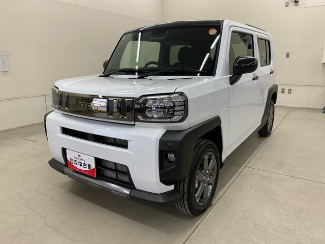 タフトG ダーククロムベンチャー 2WDLEDヘッドライト・オートライト・オートマチックハイビーム・プッシュスタートボタン・アイドリングストップ・シートヒーター・オートエアコン・電動パーキングブレーキ・スマートアシスト(群馬県)の中古車