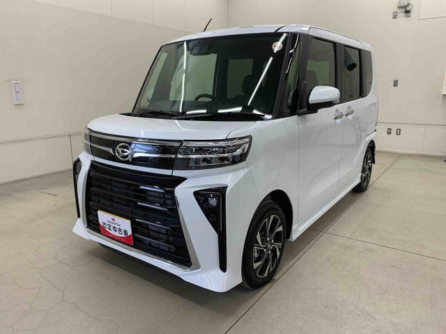 タントカスタムＸ　２ＷＤ両側電動スライドドア・ＬＥＤヘッドライト・オートライト・オートマチックハイビーム・プッシュスタートボタン・アイドリングストップ・シートヒーター・電動パーキングブレーキ・スマートアシスト（群馬県）の中古車