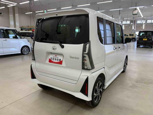タントカスタムＸ　２ＷＤ両側電動スライドドア・ＬＥＤヘッドライト・オートライト・オートマチックハイビーム・プッシュスタートボタン・アイドリングストップ・シートヒーター・電動パーキングブレーキ・スマートアシスト（群馬県）の中古車