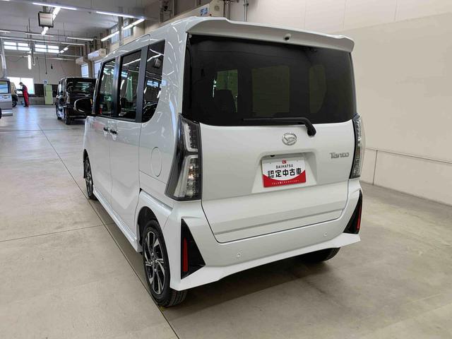 タントカスタムＸ　２ＷＤ両側電動スライドドア・ＬＥＤヘッドライト・オートライト・オートマチックハイビーム・プッシュスタートボタン・アイドリングストップ・シートヒーター・電動パーキングブレーキ・スマートアシスト（群馬県）の中古車