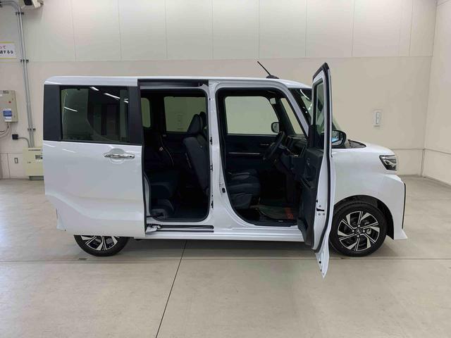 タントカスタムＸ　２ＷＤ両側電動スライドドア・ＬＥＤヘッドライト・オートライト・オートマチックハイビーム・プッシュスタートボタン・アイドリングストップ・シートヒーター・電動パーキングブレーキ・スマートアシスト（群馬県）の中古車