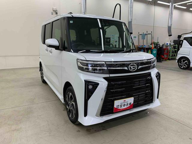 タントカスタムX 2WD両側電動スライドドア・LEDヘッドライト・オートライト・オートマチックハイビーム・プッシュスタートボタン・アイドリングストップ・シートヒーター・電動パーキングブレーキ・スマートアシスト(群馬県)の中古車