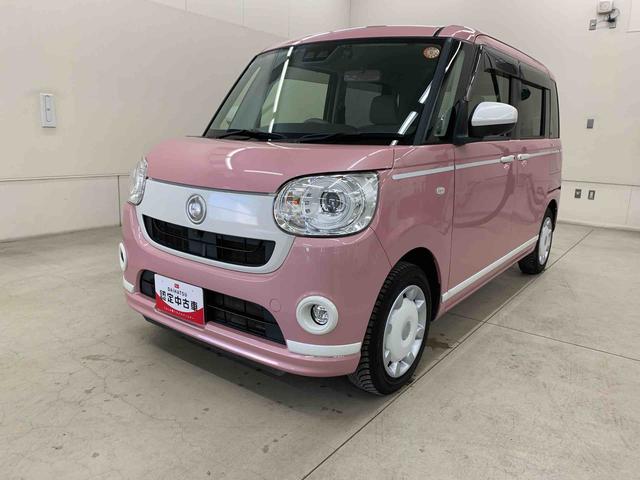 ムーヴキャンバスＧホワイトアクセントＶＳ　ＳＡIII　２ＷＤ両側電動スライドドア・ナビ・ドライブレコーダー・ＥＴＣ・ＬＥＤヘッドライト・オートライト・オートマチックハイビーム・プッシュスタートボタン・アイドリングストップ・スマートアシストＩＩＩ（群馬県）の中古車