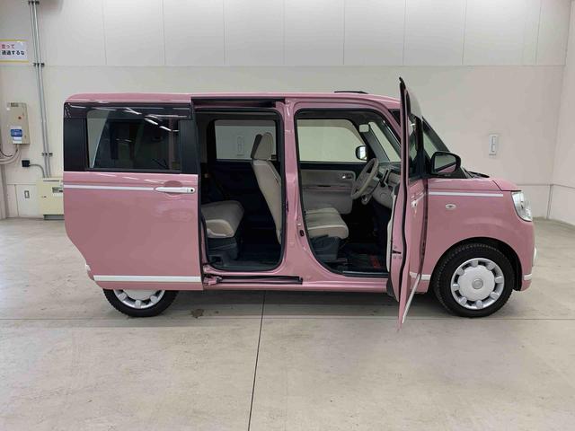 ムーヴキャンバスＧホワイトアクセントＶＳ　ＳＡIII　２ＷＤ両側電動スライドドア・ナビ・ドライブレコーダー・ＥＴＣ・ＬＥＤヘッドライト・オートライト・オートマチックハイビーム・プッシュスタートボタン・アイドリングストップ・スマートアシストＩＩＩ（群馬県）の中古車