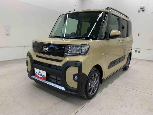 タントファンクロス 2WD両側電動スライドドア・LEDヘッドライト・オートライト・オートマチックハイビーム・プッシュスタートボタン・アイドリングストップ・シートヒーター・電動パーキングブレーキ・スマートアシスト(群馬県)の中古車