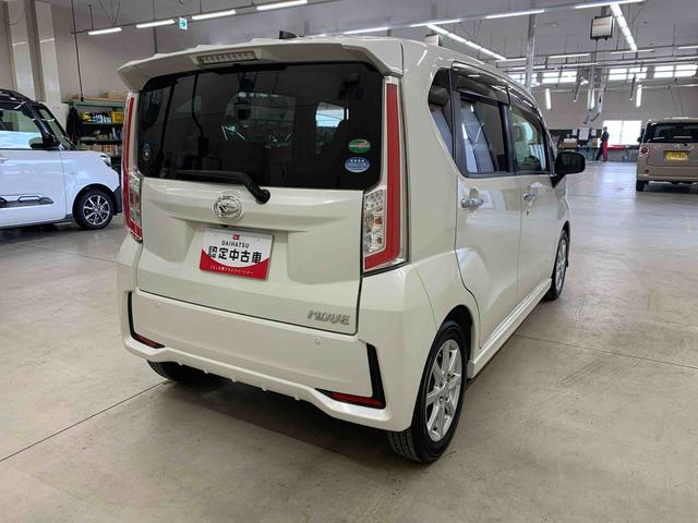 ムーヴカスタム　Ｘ　ＳＡII　２ＷＤＬＥＤヘッドライト・オートライト・プッシュスタートボタン・バックカメラ・アイドリングストップ・オートエアコン・電動格納式ドアミラー・スマートアシストＩＩＩ（群馬県）の中古車