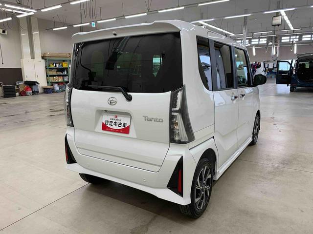 タントカスタムＸリミテッド　２ＷＤ両側電動スライドドア・ＬＥＤヘッドライト・オートライト・プッシュボタンスタート・アイドリングストップ・オートエアコン・バックカメラ・ＥＴＣ・スマートアシスト・電動格納式ドアミラー（群馬県）の中古車