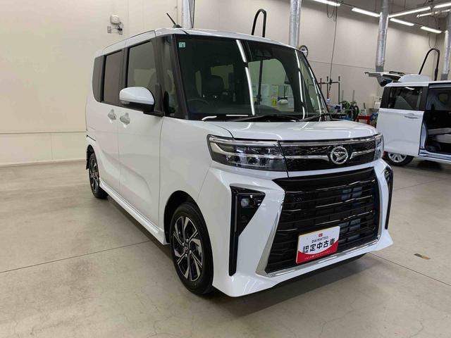 タントカスタムＸ　２ＷＤ両側電動スライドドア　シートヒーター　アイドリングストップ　プッシュボタンスタート　キーフリー　バックカメラ　サイドエアバック　電動パーキングブレーキ　スマートアシスト　ＬＥＤヘッドライト（群馬県）の中古車