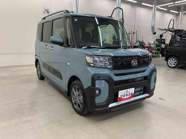 タントファンクロス　２ＷＤ届け出済み未使用車　両側電動スライドドア　アイドリングストップ　オートライト　プッシュボタンスタート　シートヒーター　ＬＥＤヘッドライト　バックカメラ　スマートアシスト　電動パーキングブレーキ（群馬県）の中古車